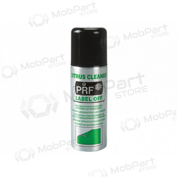 Cleaner for removing stickers PRF LABEL OFF 220ml Taerosol Cleaner for removing stickers PRF LABEL OFF 220ml Taerosol