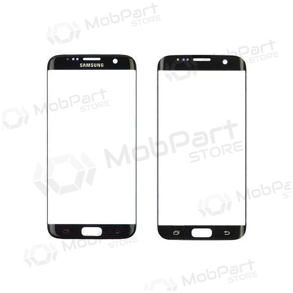 Samsung G935F Galaxy S7 Edge Skjermglass (svart) (for screen refurbishing)