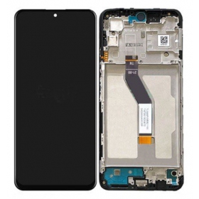 Xiaomi Poco M4 Pro 5G / Redmi Note 11S 5G / Redmi Note 11T 5G skjerm (svart) (med ramme) (service pack) (original)