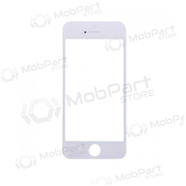 Apple iPhone 5G / iPhone 5S / iPhone 5C Skjermglass (hvit) (for screen refurbishing) - Premium