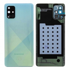Samsung A715 Galaxy A71 2020 bakside blå (Prism Crush Blue) (service pack) (original)