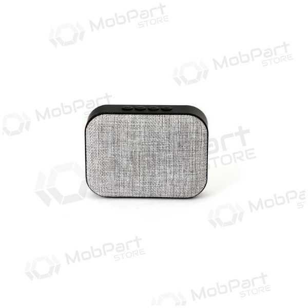 Bluetooth bærbar høyttaler OMEGA OG58 (MicroSD, hodetelefoner / headset, AUX,FM) (grå)