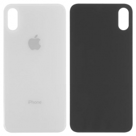 Apple iPhone XS bakside (sølvgrå) (bigger hole for camera)