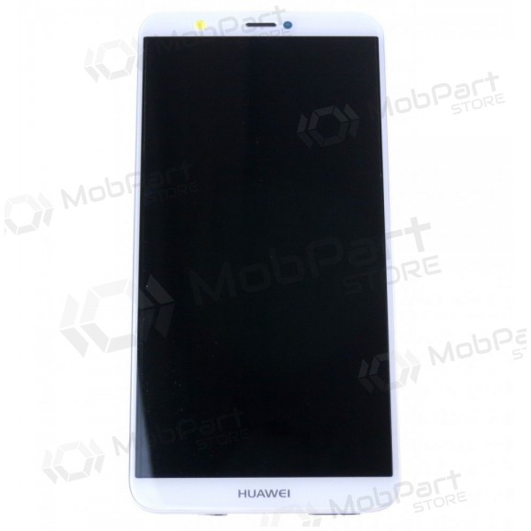 Huawei P Smart 2017 skjerm (hvit) (med ramme og batteri) (service pack) (original) Huawei P Smart 2017 skjerm (hvit) (med ramme og batteri) (service pack) (original)