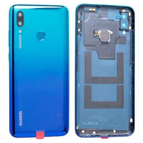 Huawei P Smart 2019 bakside blå (Aurora Blue) (brukt grade A, original)