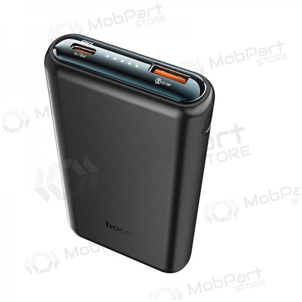 Powerbank Power Bank Hoco Q1 Type-C PD 20W+Quick Charge 3.0 (3A) 10000mAh svart Powerbank Power Bank Hoco Q1 Type-C PD 20W+Quick Charge 3.0 (3A) 10000mAh svart