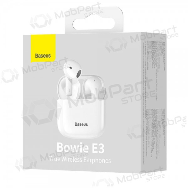 Trådløs hodetelefoner / headset Baseus Bowie E3 NGTW080002 (hvitt)