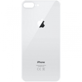 Apple iPhone 8 Plus bakside (sølvgrå) (bigger hole for camera)