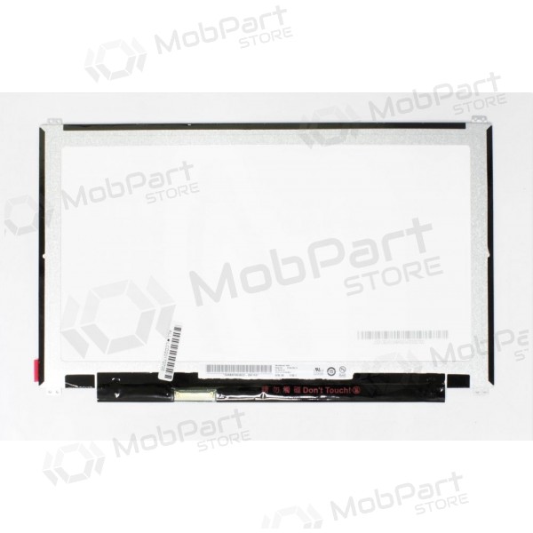 Matrica 13.3" 1366x768 HD, LED, SLIM, matinis, 40pin (kairėje), A+