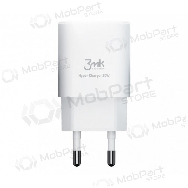 Lader 3MK HyperCharger 20W 1xUSB-C + 1xUSB-A PD/QC