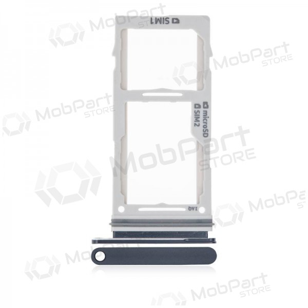 Samsung Galaxy S10e / S10 / S10 Plus DUAL SIM kortholder (svart)