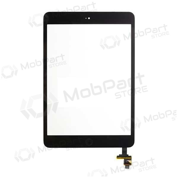 Apple iPad mini / iPad mini 2 berøringssensitivt glass (su Home mygtuku og laikikliais, og IC) (svart)