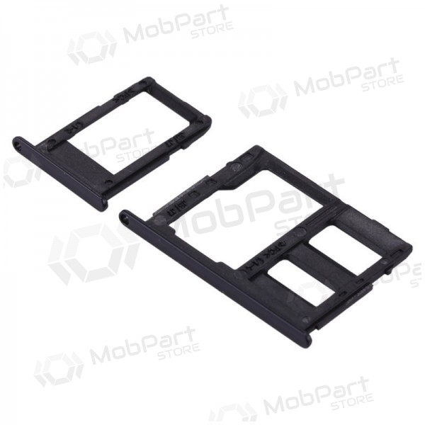 Samsung J330 Galaxy J3 2017 / J530 Galaxy J5 2017 / J730 Galaxy J7 2017 (2stk) SIM kortholder (svart) (original) Samsung J330 Galaxy J3 2017 / J530 Galaxy J5 2017 / J730 Galaxy J7 2017 (2stk) SIM kortholder (svart) (original)