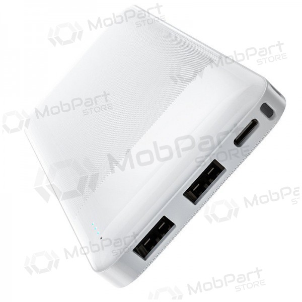 Powerbank Power Bank Hoco J72 10000mAh hvitt Powerbank Power Bank Hoco J72 10000mAh hvitt