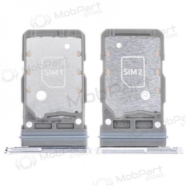 Samsung G996B Galaxy S21 Plus 5G SIM kortholder sølvgrå (Phantom Silver)