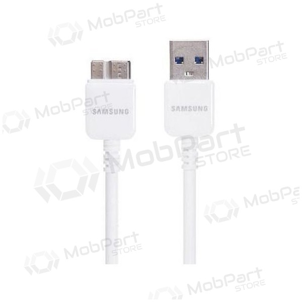 Samsung N9005 / N7200 Note 3 microUSB (ET-DQ10Y0WE) kabel (hvit) (1M)