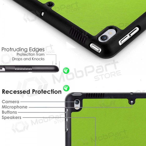 Lenovo Tab M10 Plus X606 10.3 deksel / etui "Smart Leather" (lysegrønn)