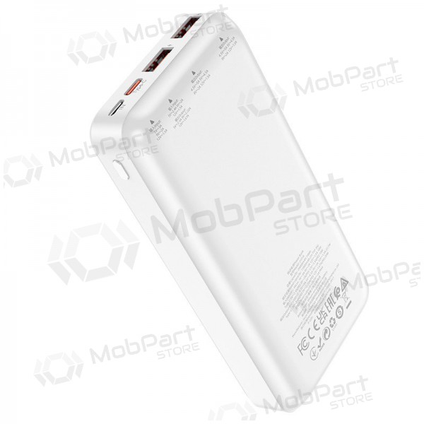 Powerbank Power Bank Hoco J101A PD 20W+Quick Charge 3.0 22.5W 20000mAh hvitt