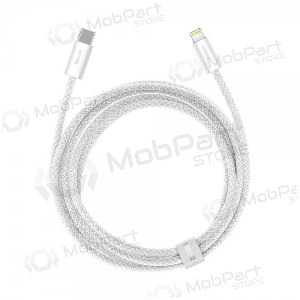 USB kabel Baseus Dynamic Type-C - Lightning 20W 2.0m (hvit) CALD000102