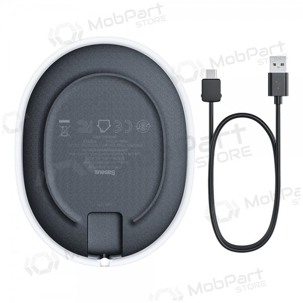 Lader trådløs Baseus Jelly (15W) WXGD-01 (svart)