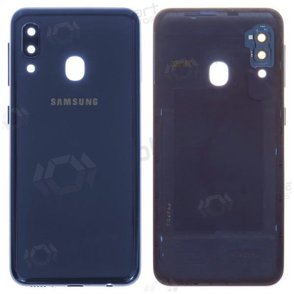 Samsung A202 Galaxy A20e 2019 bakside (blå) (brukt grade C, original) Samsung A202 Galaxy A20e 2019 bakside (blå) (brukt grade C, original)