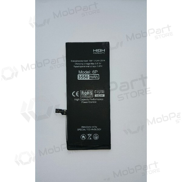 Apple iPhone 6 Plus batteri / akkumulator (forstørret kapasitet) (3500mAh)