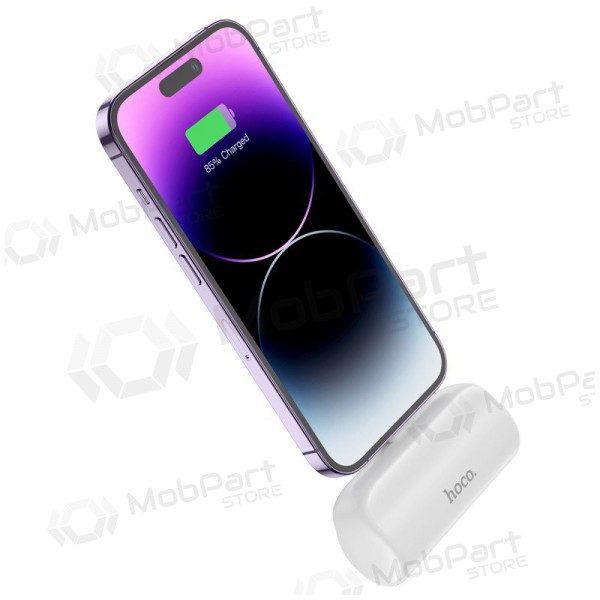 Powerbank Power Bank Hoco J106 Lightning 5000mAh hvitt