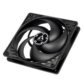 ARCTIC P12 PWM PST fan, 4-pin, 120mm, svart