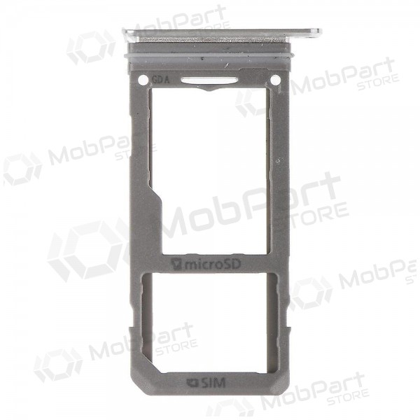 Samsung G950F Galaxy S8 / G955F Galaxy S8+ SIM kortholder (sølvgrå) Samsung G950F Galaxy S8 / G955F Galaxy S8+ SIM kortholder (sølvgrå)
