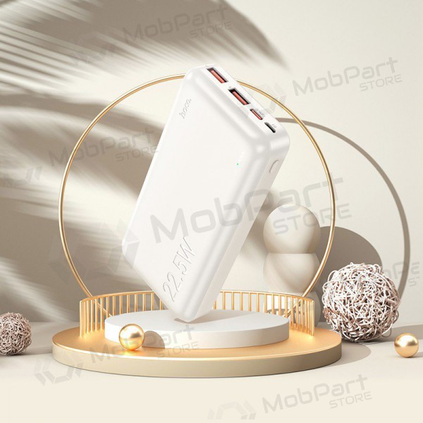 Powerbank Power Bank Hoco J101A PD 20W+Quick Charge 3.0 22.5W 20000mAh hvitt