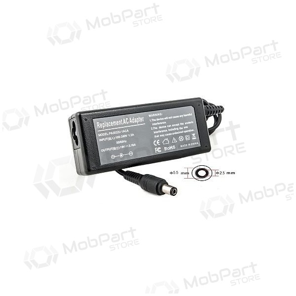 LENOVO 40W: 20V, 2A bærbar lader LENOVO 40W: 20V, 2A bærbar lader