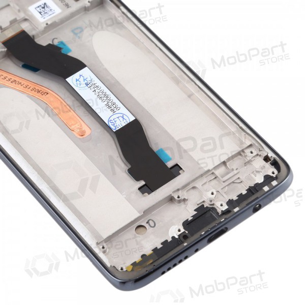 Xiaomi Redmi Note 8 Pro skjerm (svart) (med ramme) (original) Xiaomi Redmi Note 8 Pro skjerm (svart) (med ramme) (original)