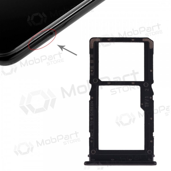 Xiaomi Redmi Note 7 SIM kortholder (svart)