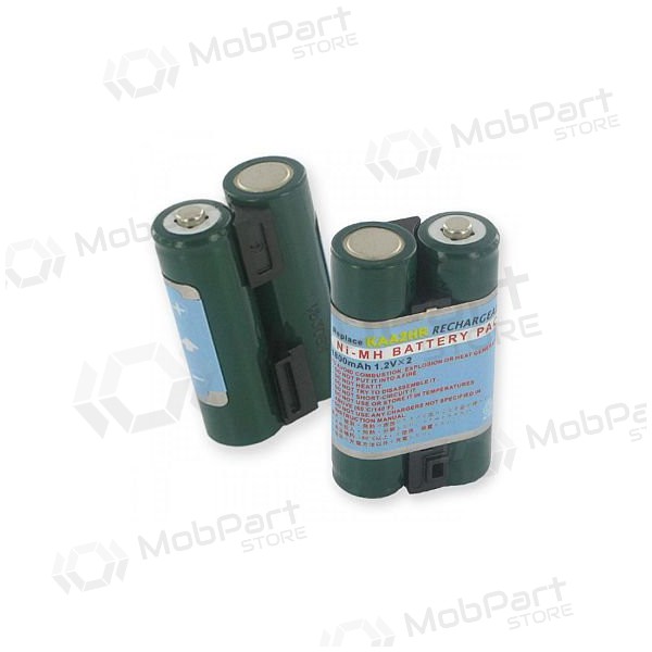 Kodak KAA2HR, 1800mAh foto batteri / akkumulator Kodak KAA2HR, 1800mAh foto batteri / akkumulator