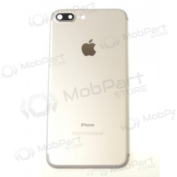 Apple iPhone 7 Plus bakside (sølvgrå) (brukt grade C, original)