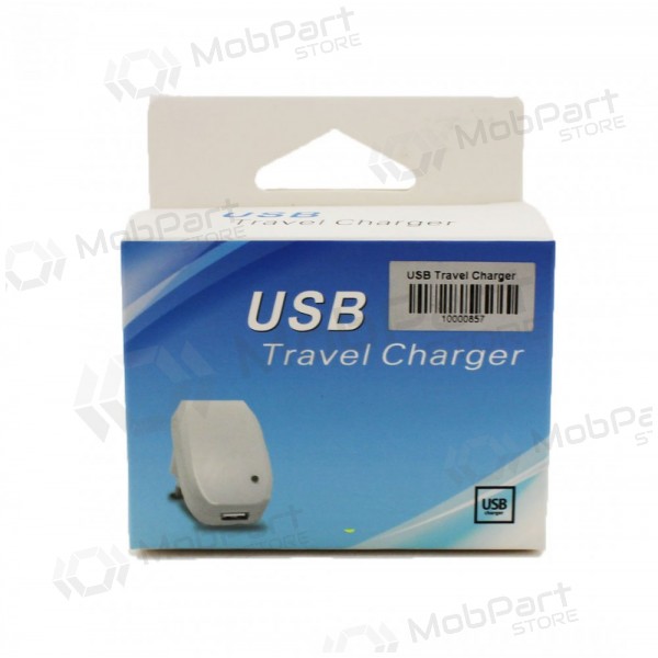 Lader USB hvit (0.5A)