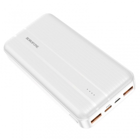 Powerbank Power Bank Borofone BJ9A Type-C PD+Quick Charge 3.0 (3A) 20000mAh hvitt