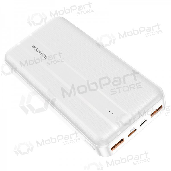 Powerbank Power Bank Borofone BJ9A Type-C PD+Quick Charge 3.0 (3A) 20000mAh hvitt