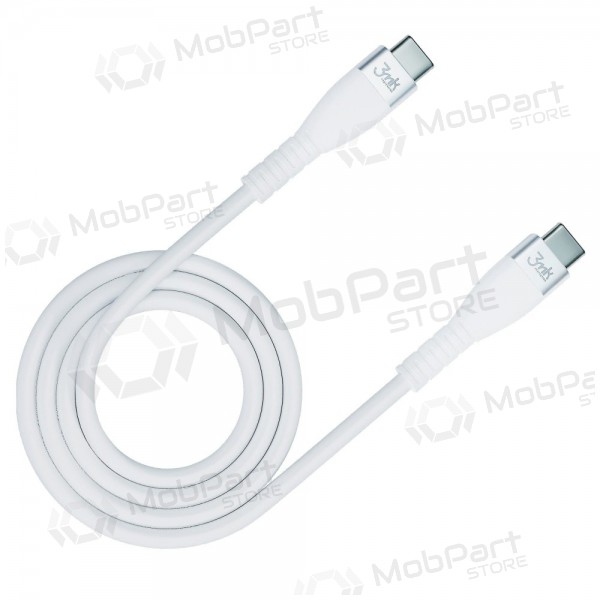 USB kabel 3MK Hyper Silicone Cable Type-C 60W 3A 1m