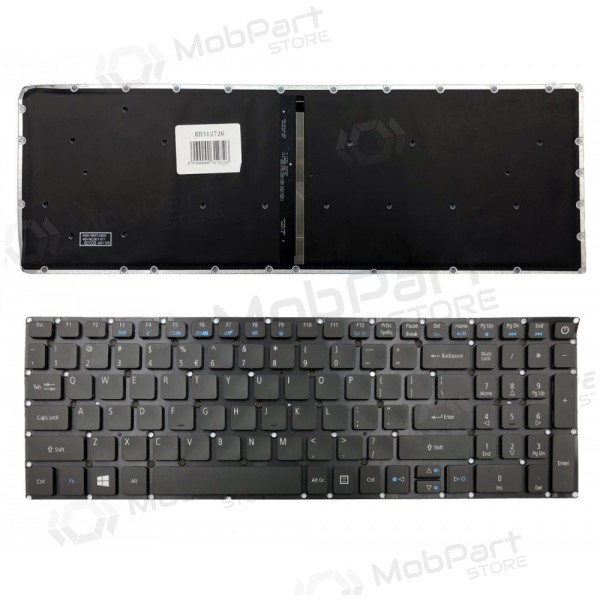 Acer: Aspire E5-573, E5-573TG tastatur