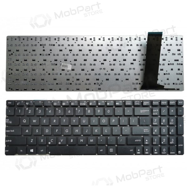 ASUS N56, N76, R500v, S500, U550 (US) tastatur