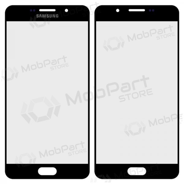 Samsung A710 Galaxy A7 (2016) Skjermglass (svart) (for screen refurbishing)