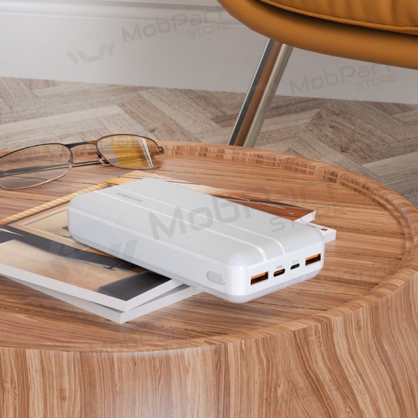 Powerbank Power Bank Borofone BJ9A Type-C PD+Quick Charge 3.0 (3A) 20000mAh hvitt