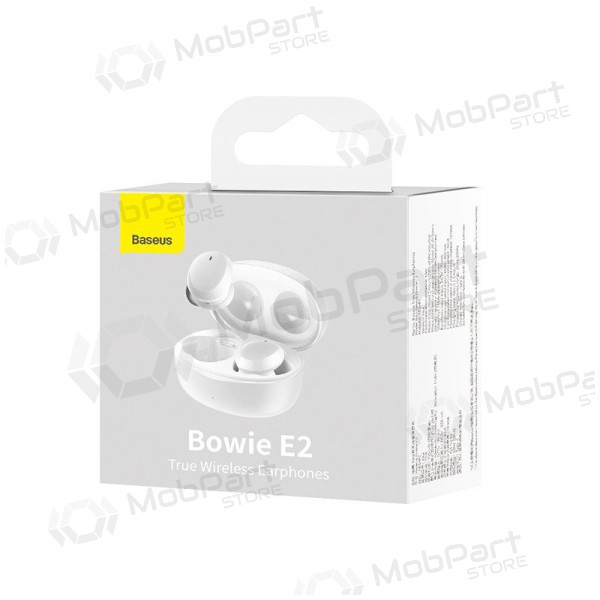 Trådløs hodetelefoner / headset Baseus Bowie E2 NGTW090002 (hvitt) Trådløs hodetelefoner / headset Baseus Bowie E2 NGTW090002 (hvitt)
