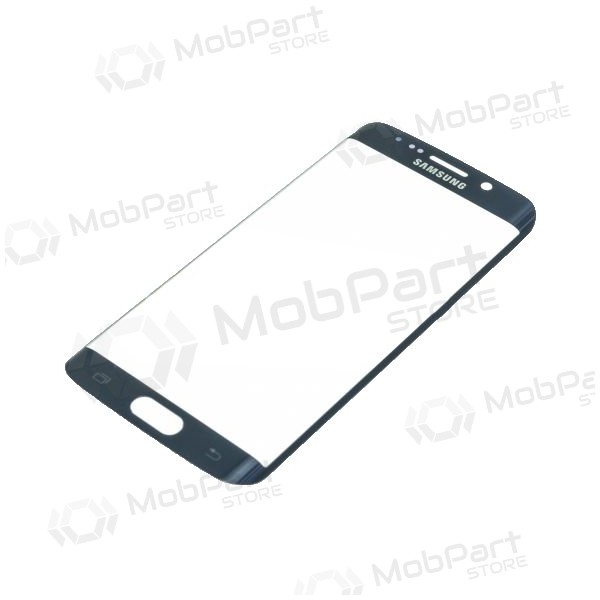 Samsung G925F Galaxy S6 Edge Skjermglass (mørkeblå) (for screen refurbishing)
