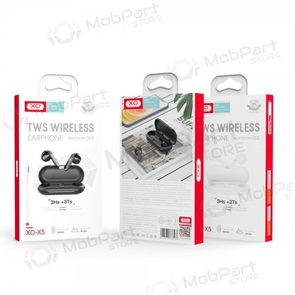 Trådløs hodetelefoner / headset XO X5 TWS (svart)