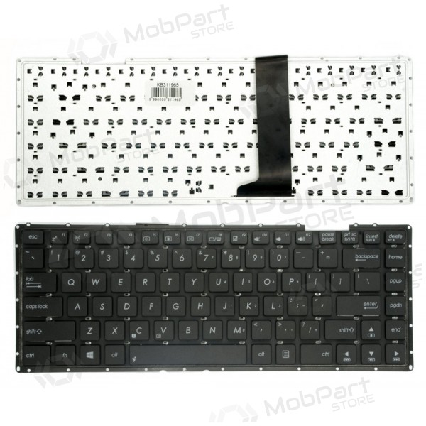 ASUS: A450V, X450VB, X450C, X450L, Y481C, Y481L, X452E tastatur