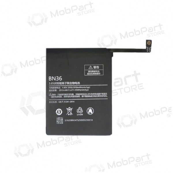 XIAOMI Mi A2 batteri / akkumulator (3010mAh)