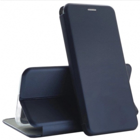 Samsung Galaxy A525 A52 4G / A526 A52 5G / A528 A52s 5G deksel / etui "Book Elegance" (mørkeblå)