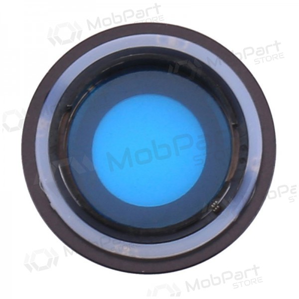 Apple iPhone 8 / SE 2020 kameraglass (svart) (med ramme)